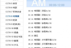 cctv8电视剧节目表,精彩剧集轮番上演，锁定晚间黄金档